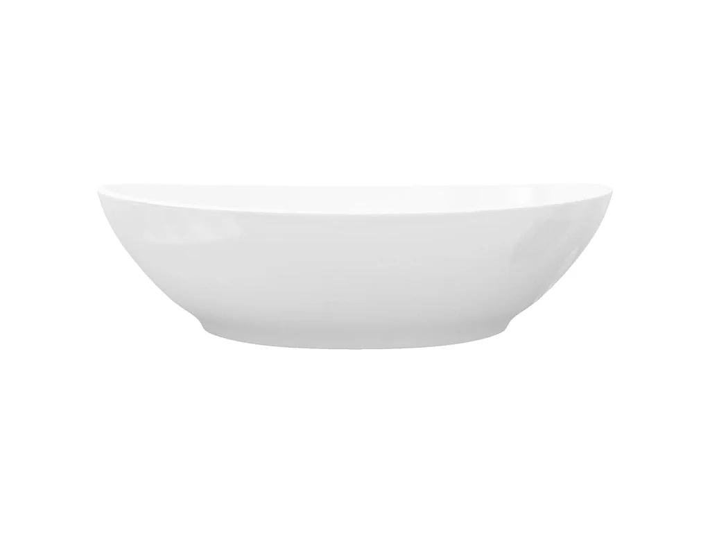 Lavabo ovalado de cerámica blanco 40x33 cm ES66367