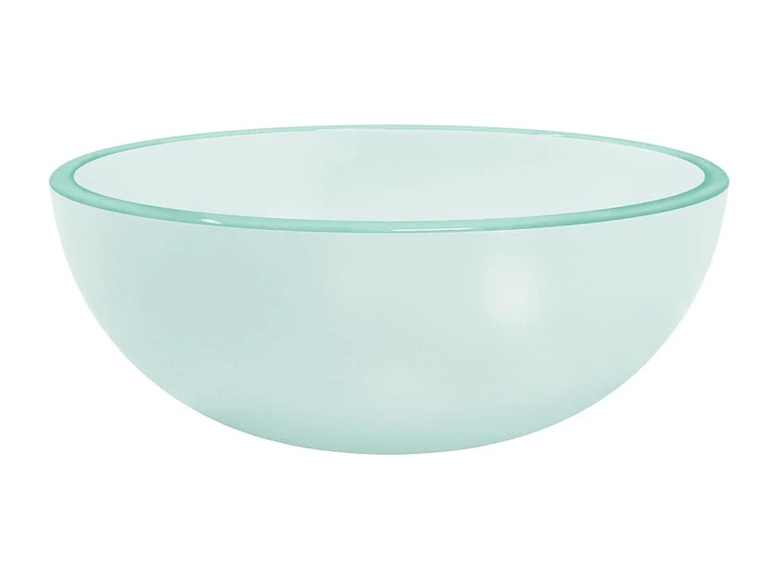 Vasque Verre trempé 30x12 cm Dépoli WVGQ8411