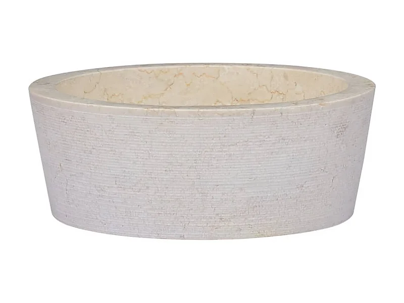 Lavatório Ø40x15 mármore cor creme PT769455