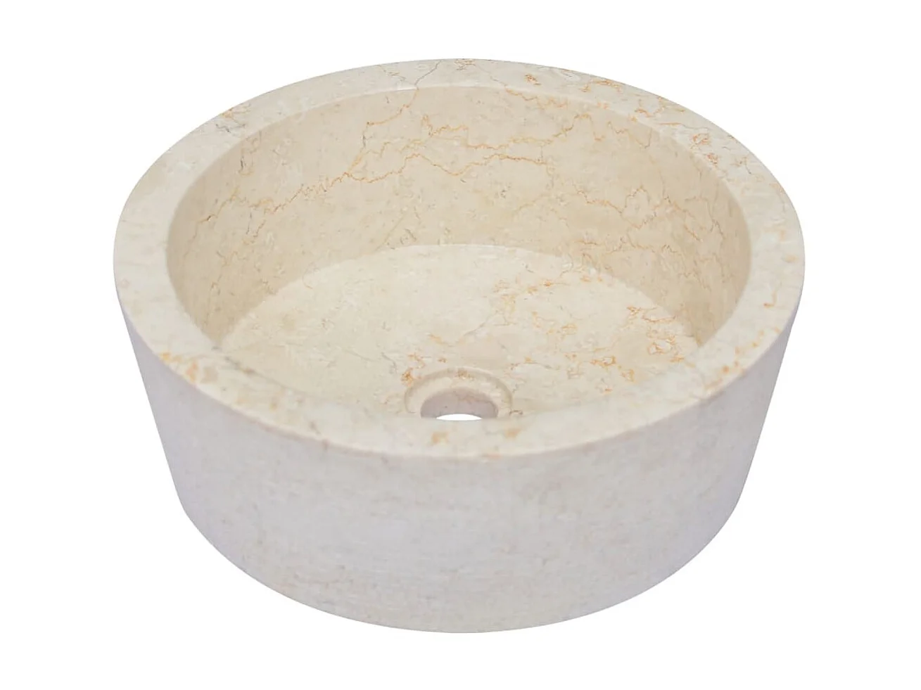 Lavatório Ø40x15 mármore cor creme PT769455