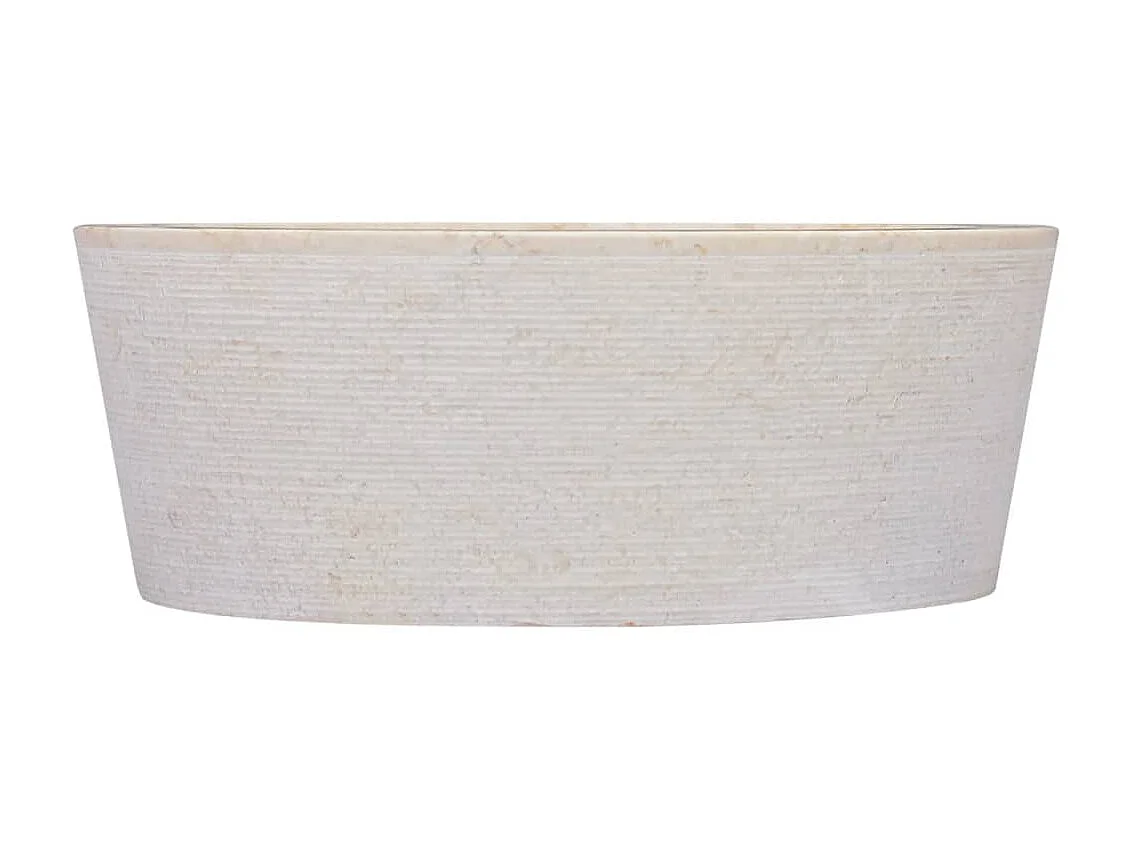 Lavatório Ø40x15 mármore cor creme PT769455