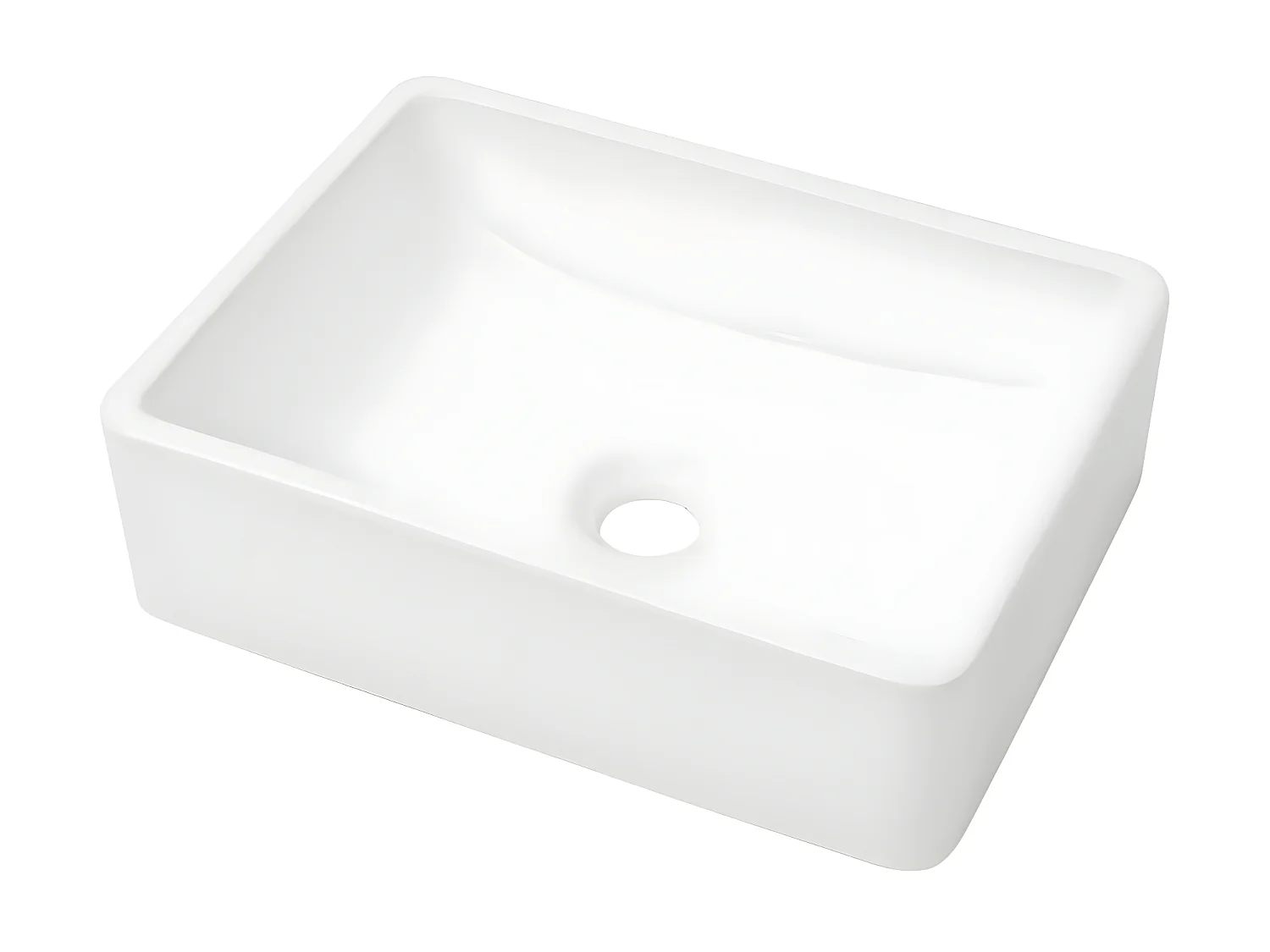 Vasque Céramique Blanc 41 x 30 x 12 cm WVGQ7805