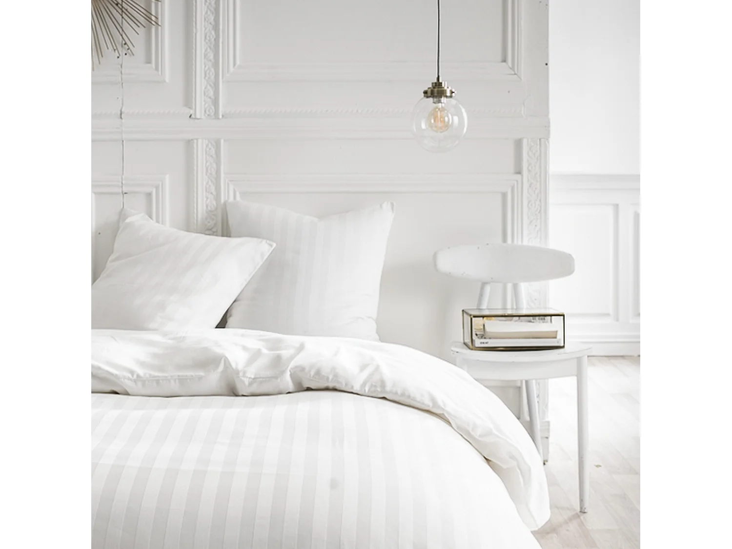 Parure de couette Today 100% Percale de Coton Chantilly Taille 240 x 260 cm