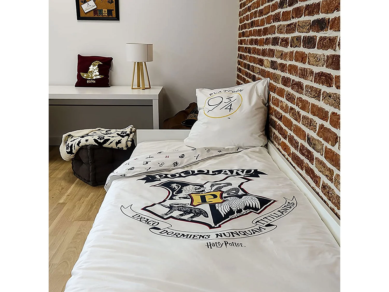 Parure de lit Harry Potter – Chic 100% coton 140x200 cm