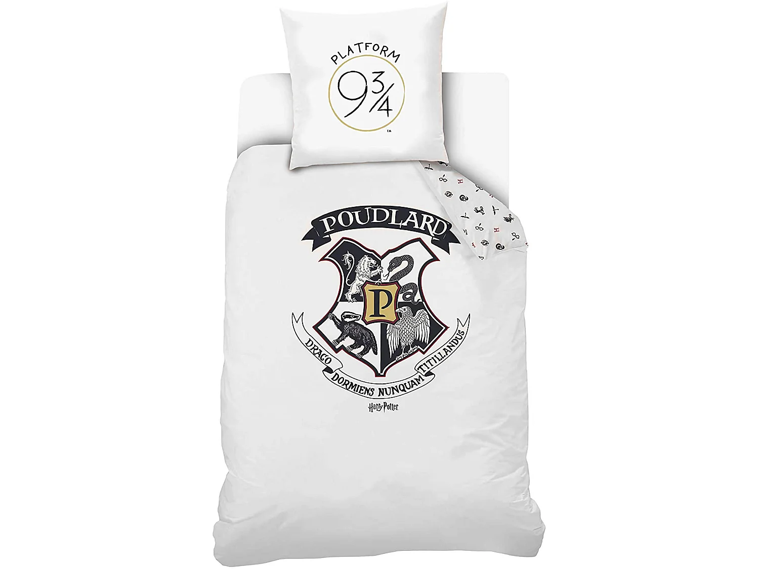 Parure de lit Harry Potter – Chic 100% coton 140x200 cm