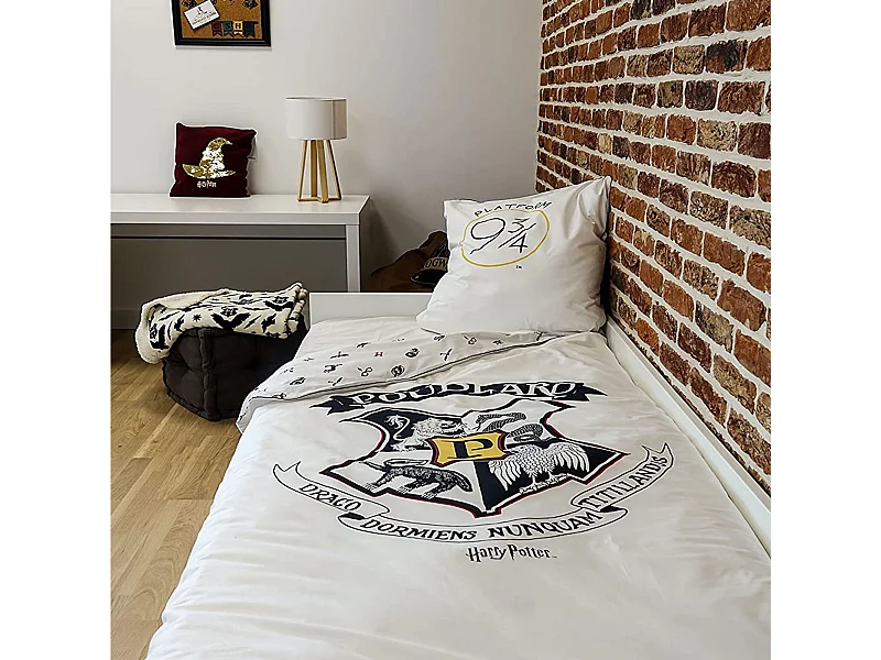 Parure letto Harry Potter Chic 100% cotone 140x200 cm