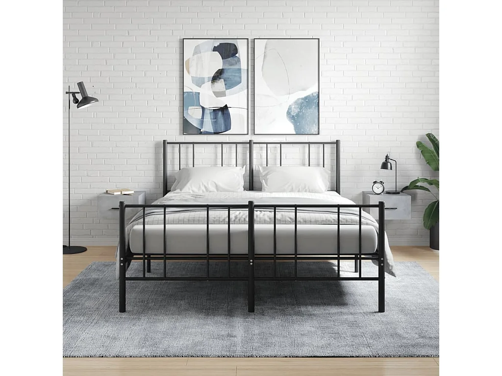 Nachtkastjes 2 st wandgemonteerd 35x35x20 cm betongrijs NL17244