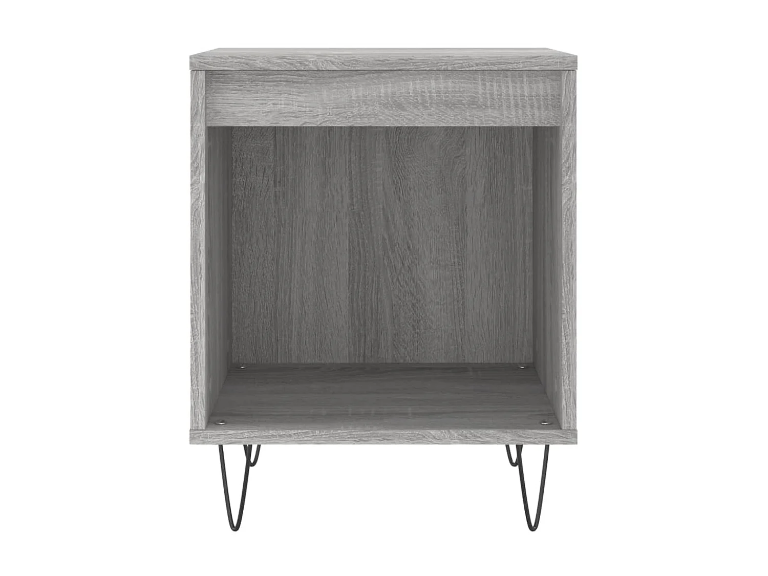 Lot de 2 Tables de chevet sonoma gris 40x35x50 cm bois ingénierie WVGQ8743