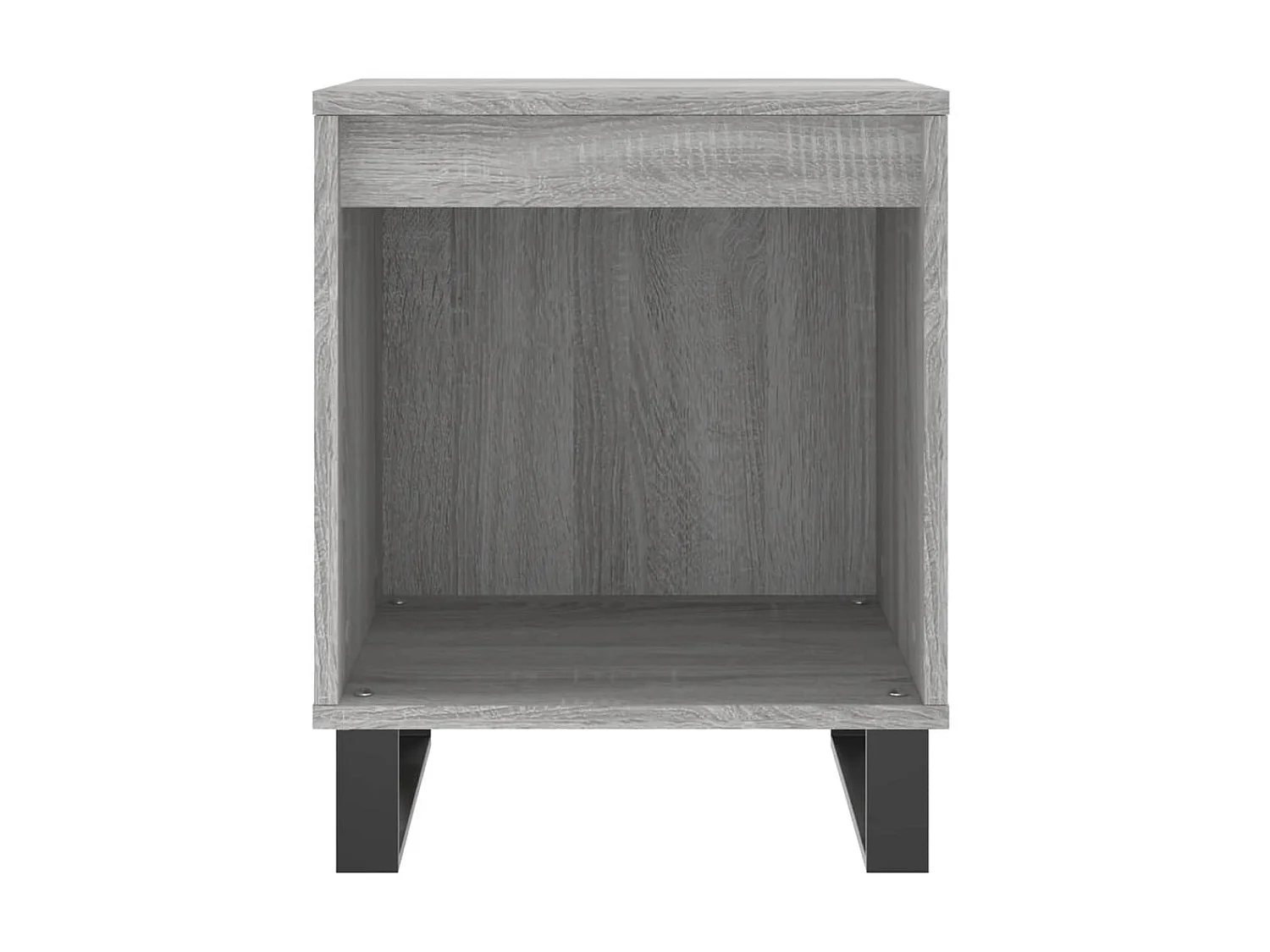 Nachtkastjes 2 st 40x35x50 cm bewerkt hout grijs sonoma eiken NL10715
