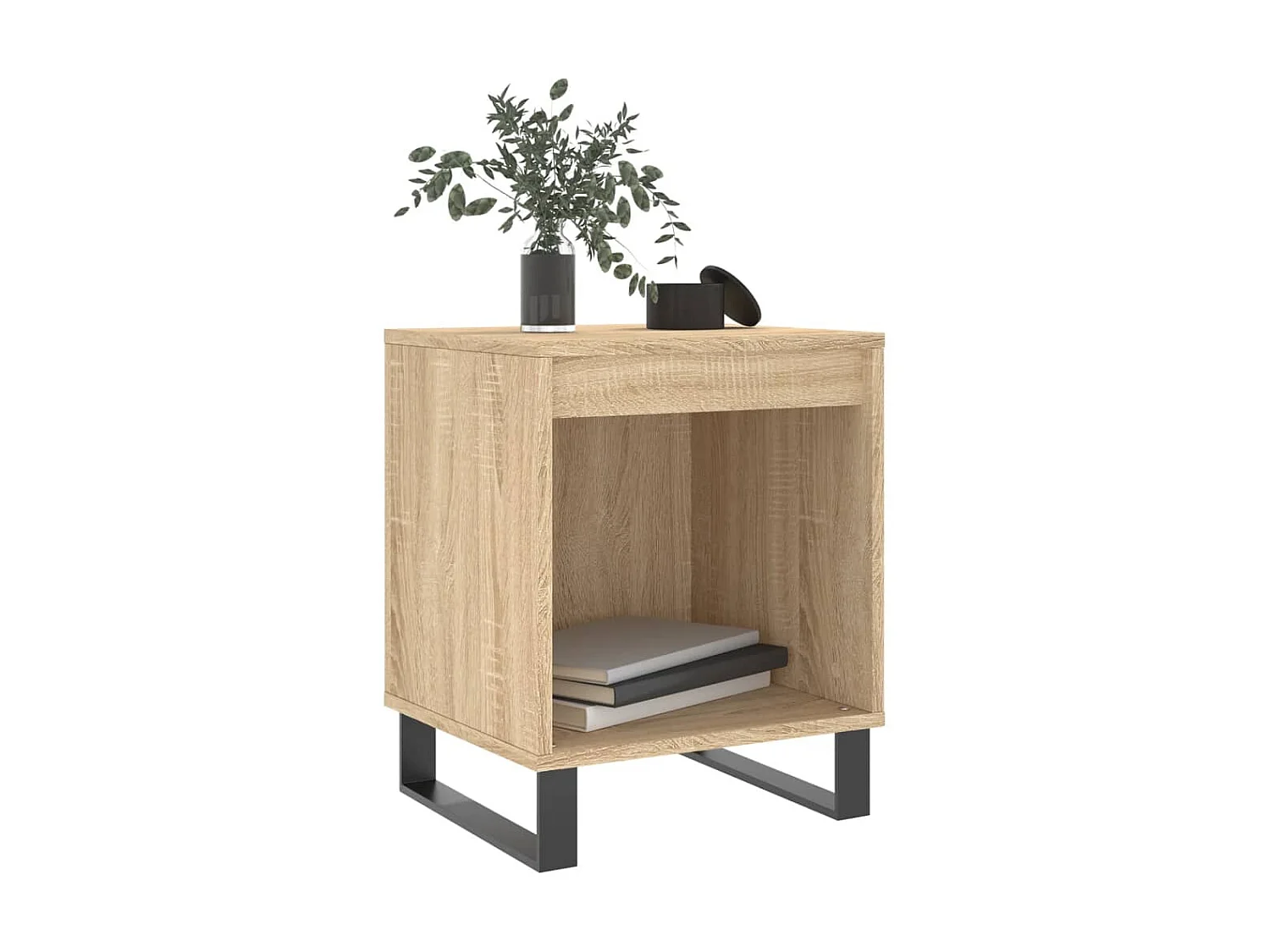 Nachtkastjes 2 st 40x35x50 cm sonoma eikenkleurig NL56498