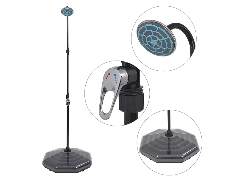 Douche solaire 20 L Aluminium HDPE WVGQ1282