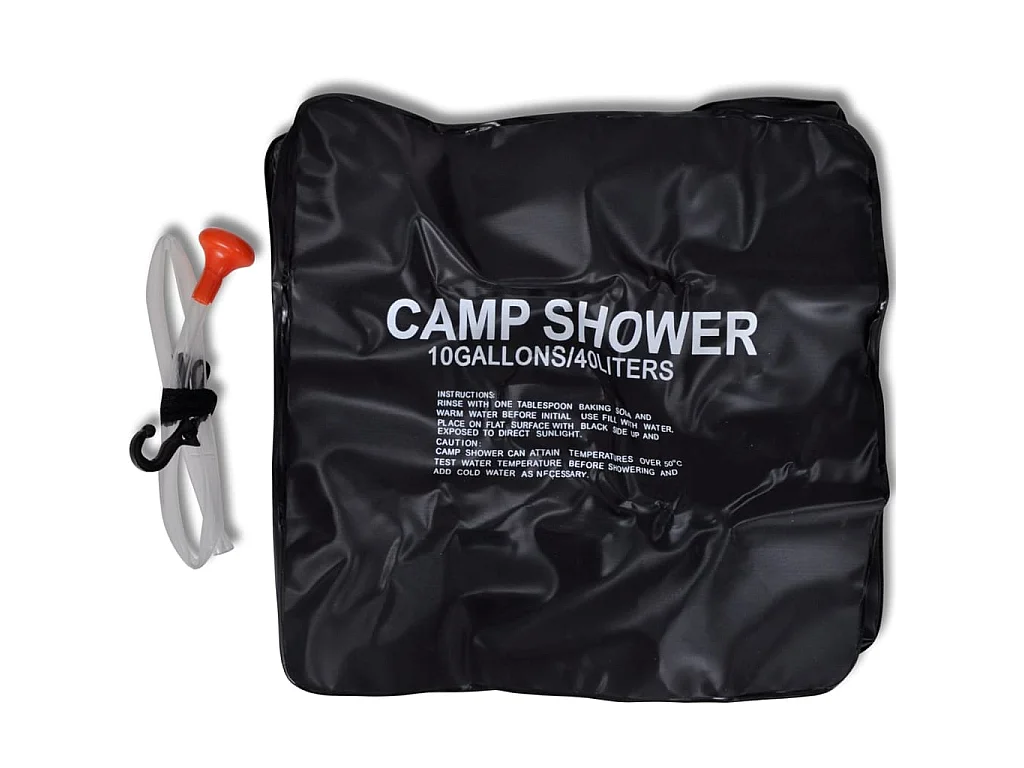 Douche solaire de camping et voyage 40 L WVGQ5184