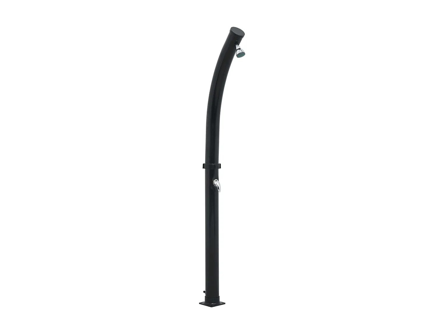 Douche solaire Noir 214 cm 20 L WVGQ9154