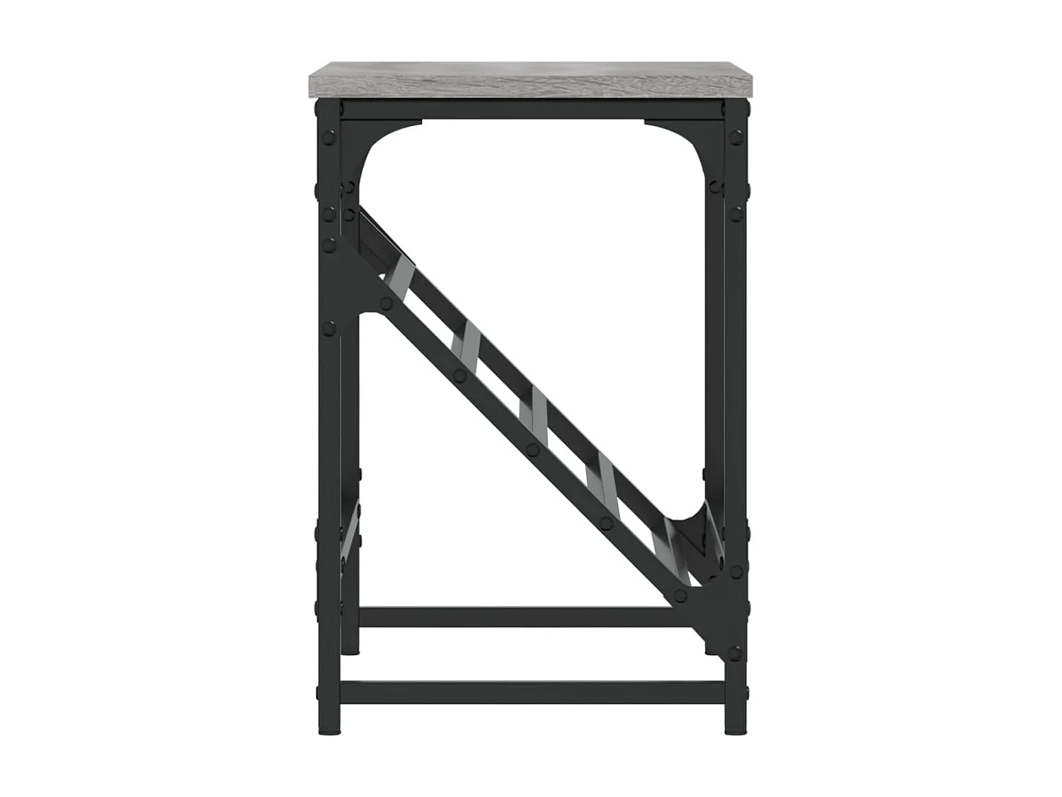 Mueble zapatero madera de ingeniería gris Sonoma 60x30x45 cm ES789472