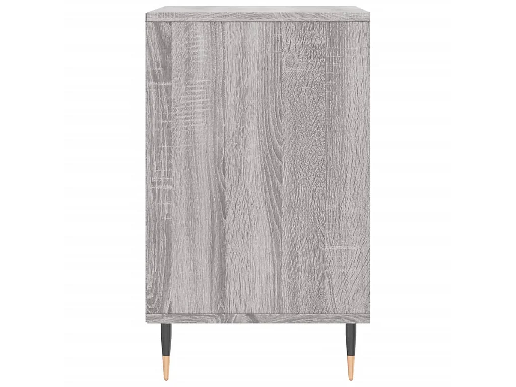 Schoenenkast 102x36x60 cm bewerkt hout sonoma grijs NL683456