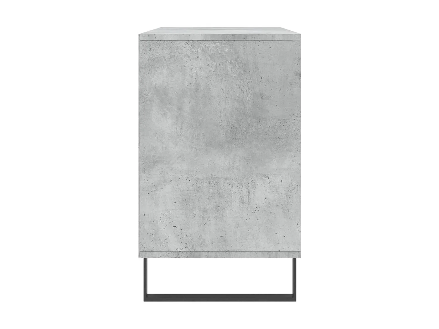 Mueble zapatero madera contrachapada gris hormigón 102x36x60 cm ES828606