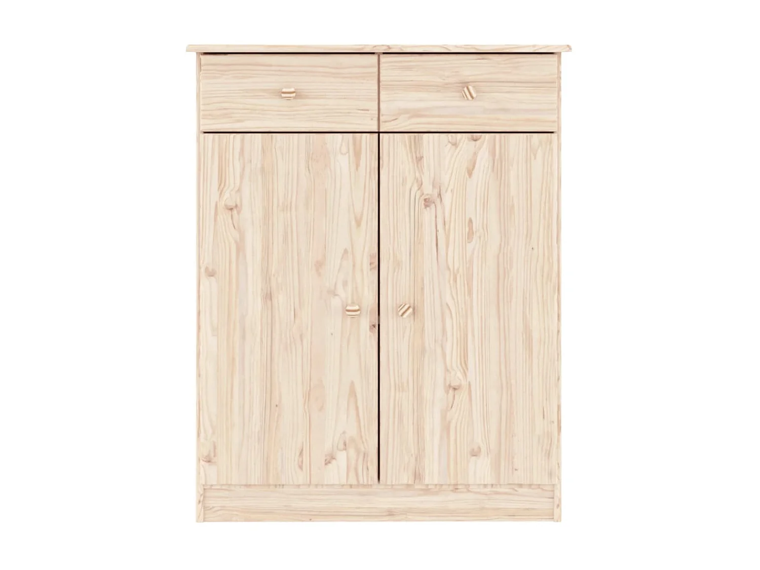 Mueble zapatero ALTA madera maciza de pino 77x35x96 cm ES972861