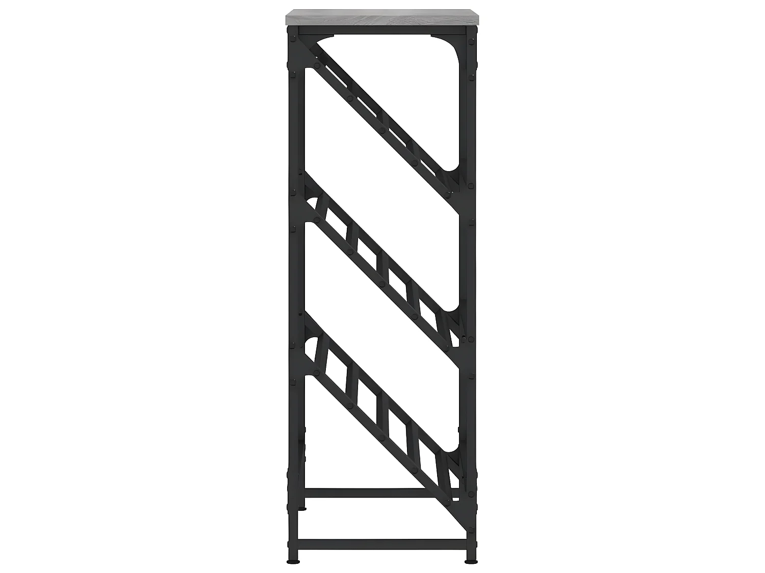 Meuble à chaussures sonoma gris 60x30x85 cm bois d'ingénierie WVGQ1721