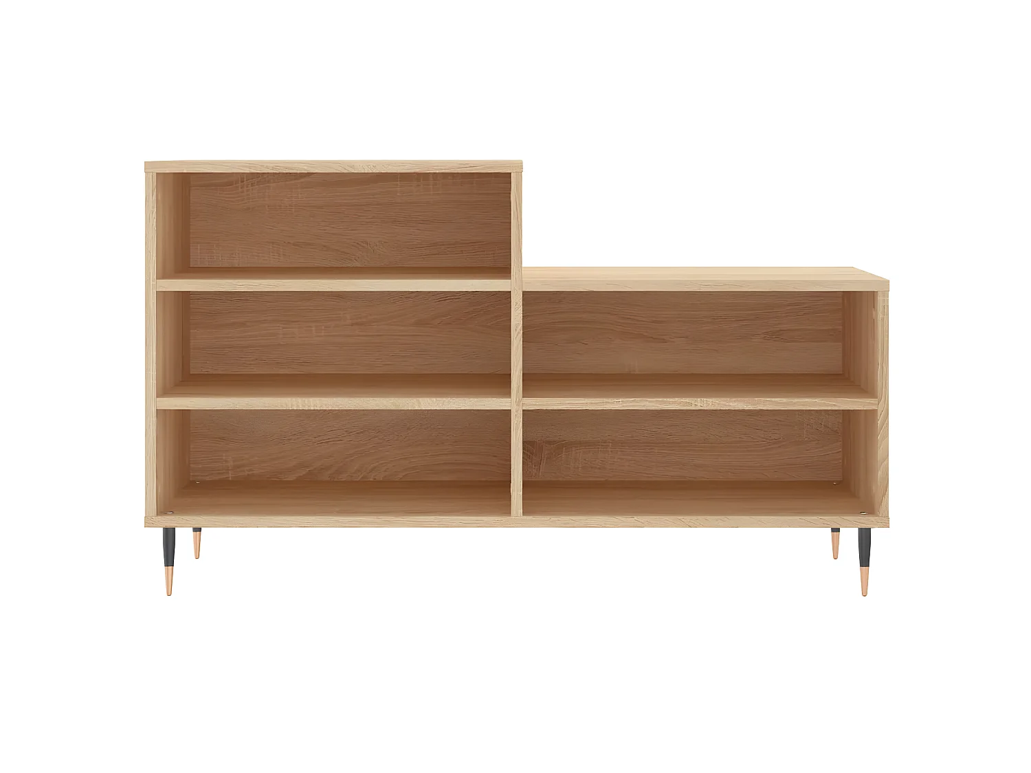 Meuble à chaussures Chêne sonoma 102x36x60cm Bois d'ingénierie WVGQ3242