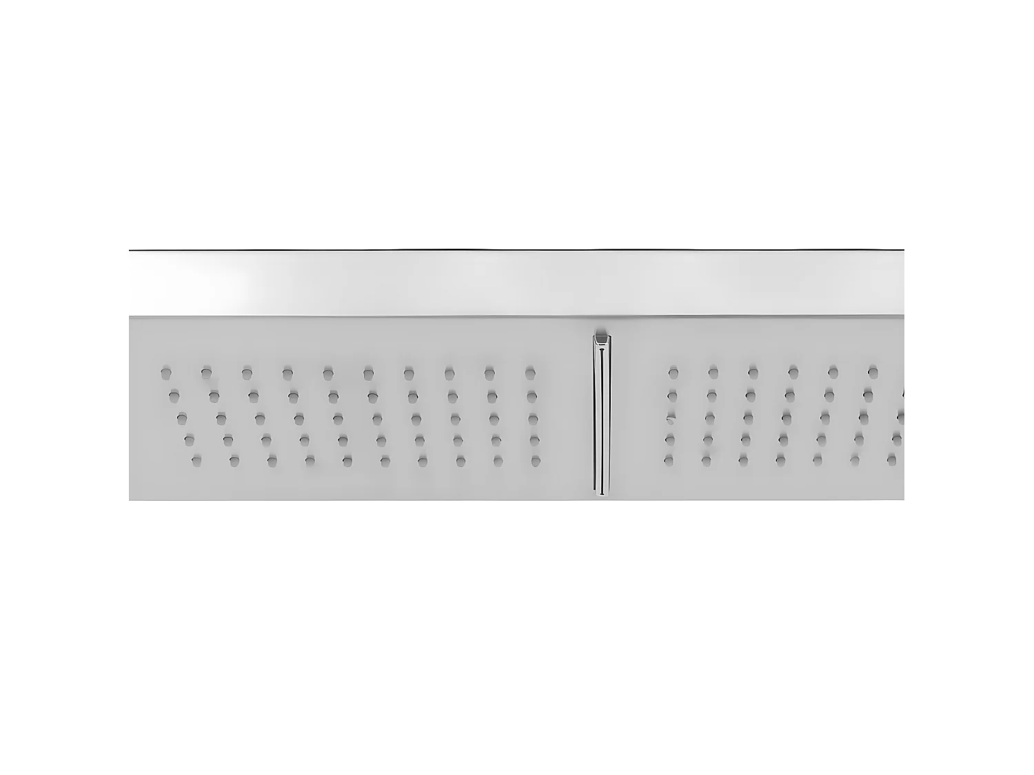 Buitendouche met dubbele jets roestvrij staal NL711117