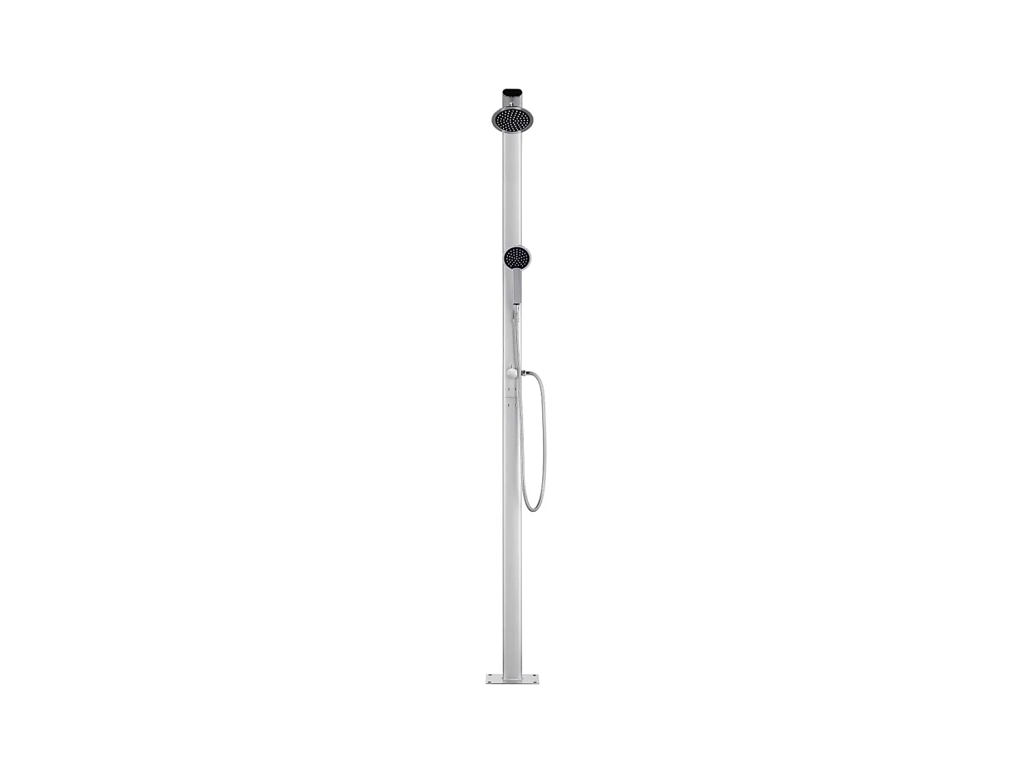 Douche de jardin 215 cm Aluminium WVGQ8110