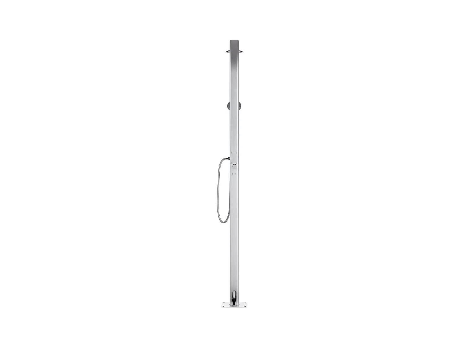 Douche de jardin 215 cm Aluminium WVGQ8110