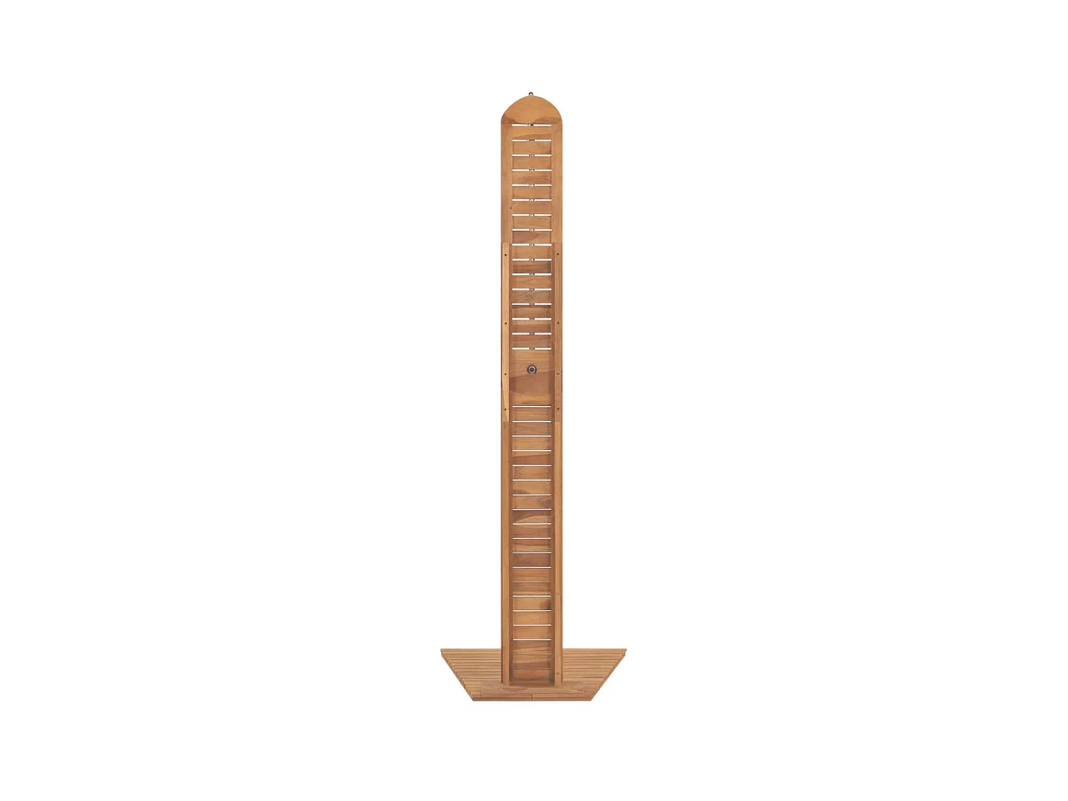Douche de jardin Teck massif 70 x 75 x 204 cm WVGQ1565