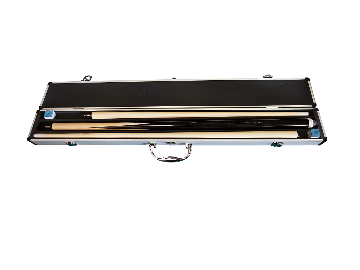 Boitier rigide Argent pour Queues de Billard