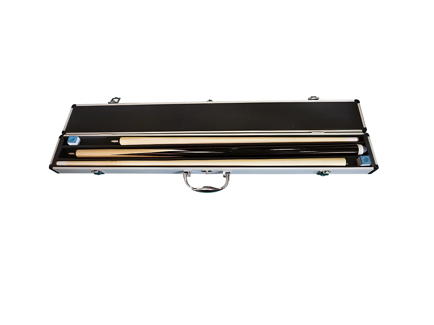 Boitier rigide Argent pour Queues de Billard