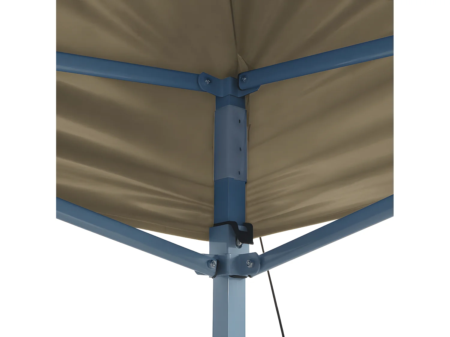 Vouwtent pop-up 3x6 m crèmewit NL768491