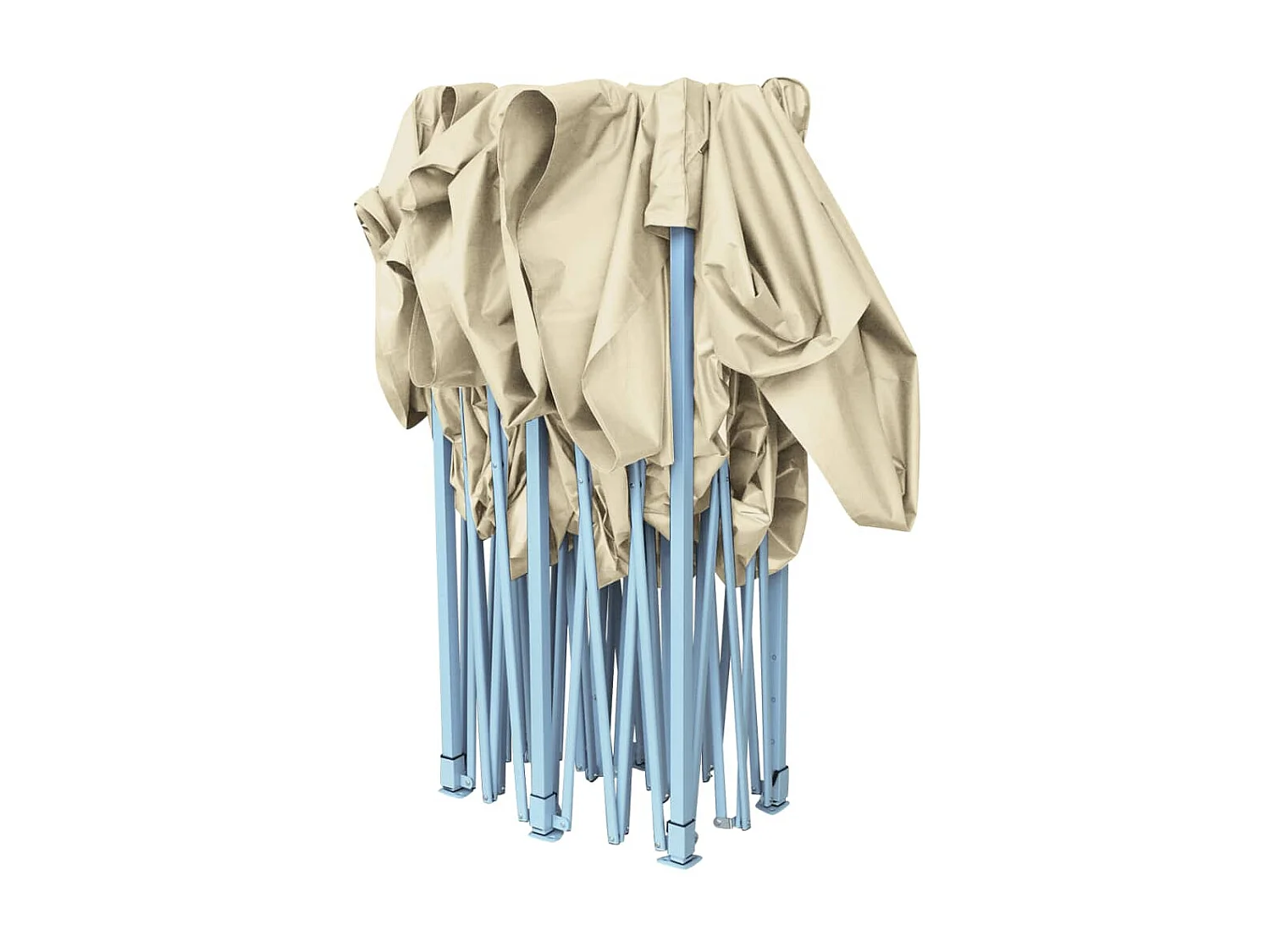 Vouwtent pop-up 3x6 m crèmewit NL768491