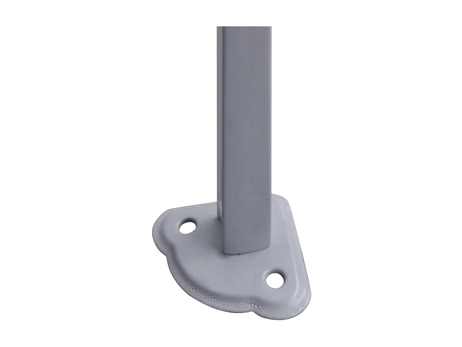 Tenda dobrável profissional para festas 2x2 m aço creme PT888860