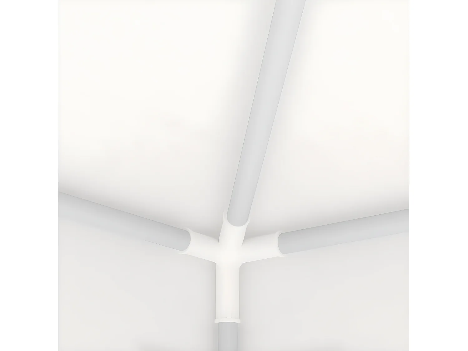 Tente de réception 4 x 9 m Blanc WVGQ8078