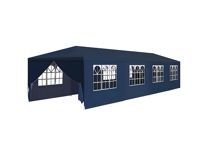 Tenda de jardim 3x12 m azul PT712199