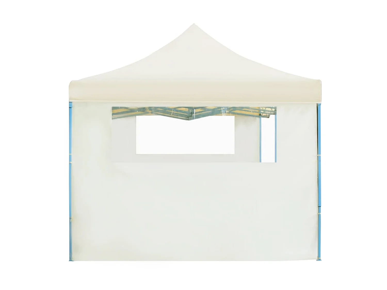 Tenda para festas pop-up dobrável c/ 5 paredes 3x9 m creme PT540187
