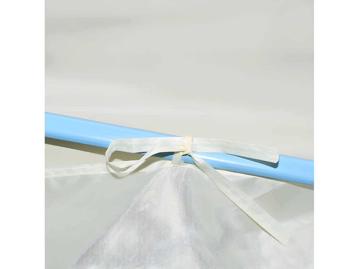 Tenda para festas pop-up dobrável c/ 5 paredes 3x9 m creme PT540187