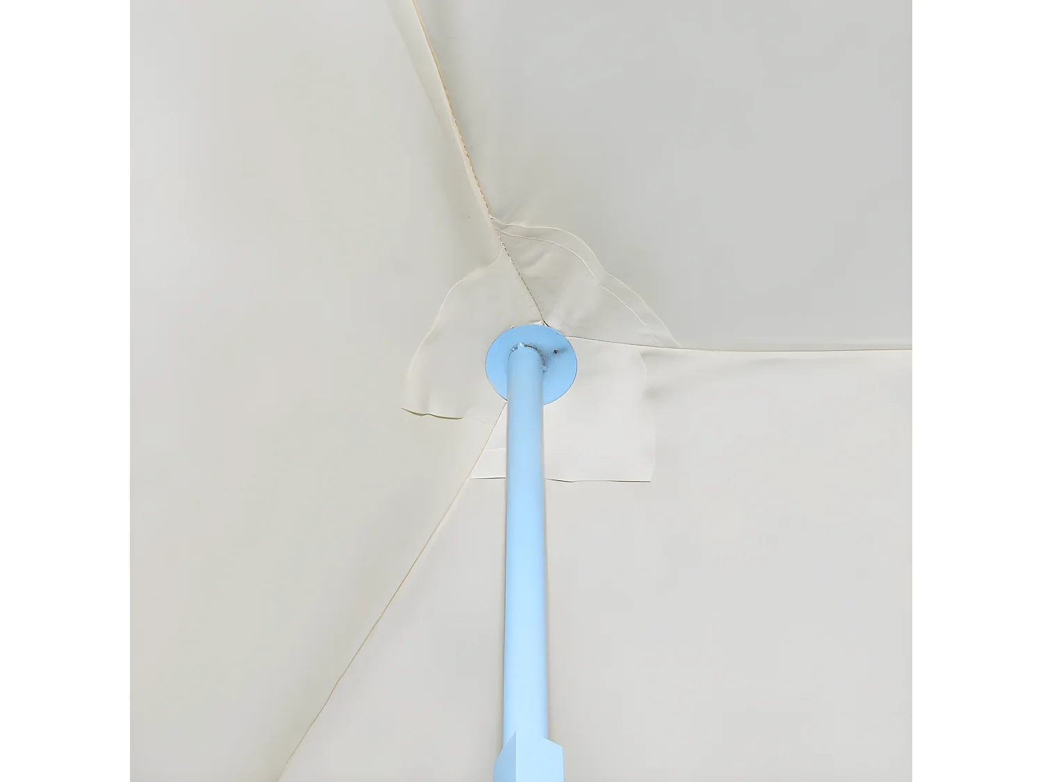 Tenda para festas pop-up dobrável c/ 5 paredes 3x9 m creme PT540187