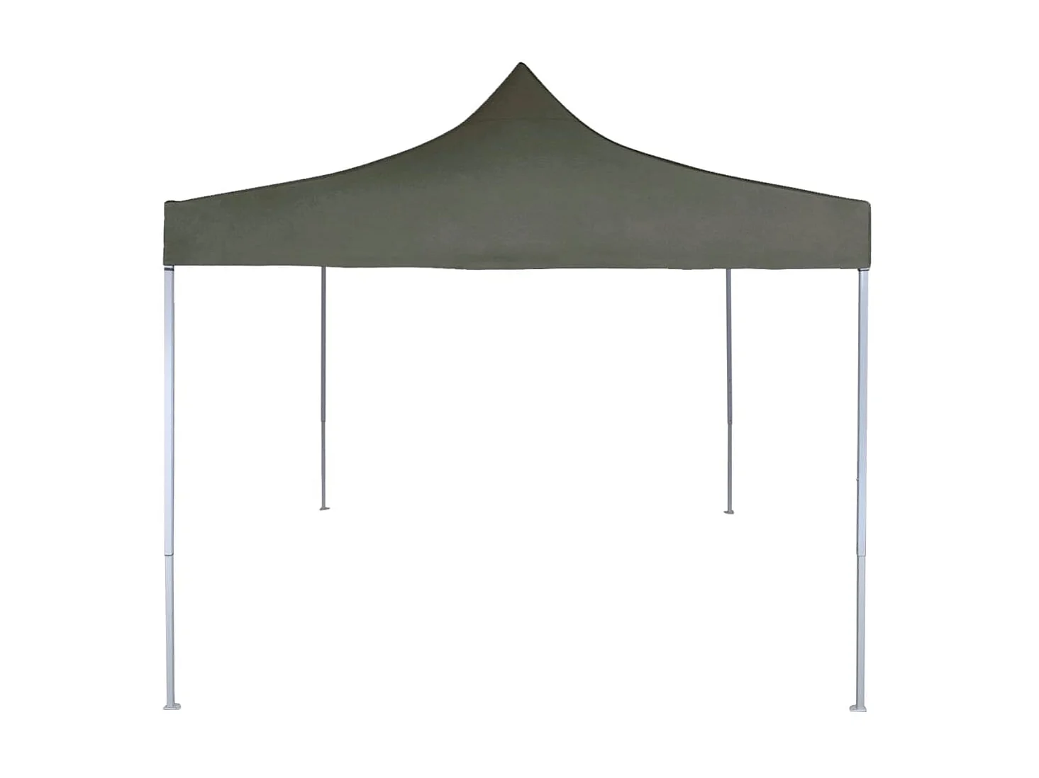 Tente réception pliable professionnelle 2x2 m Acier Anthracite  WVGQ9989