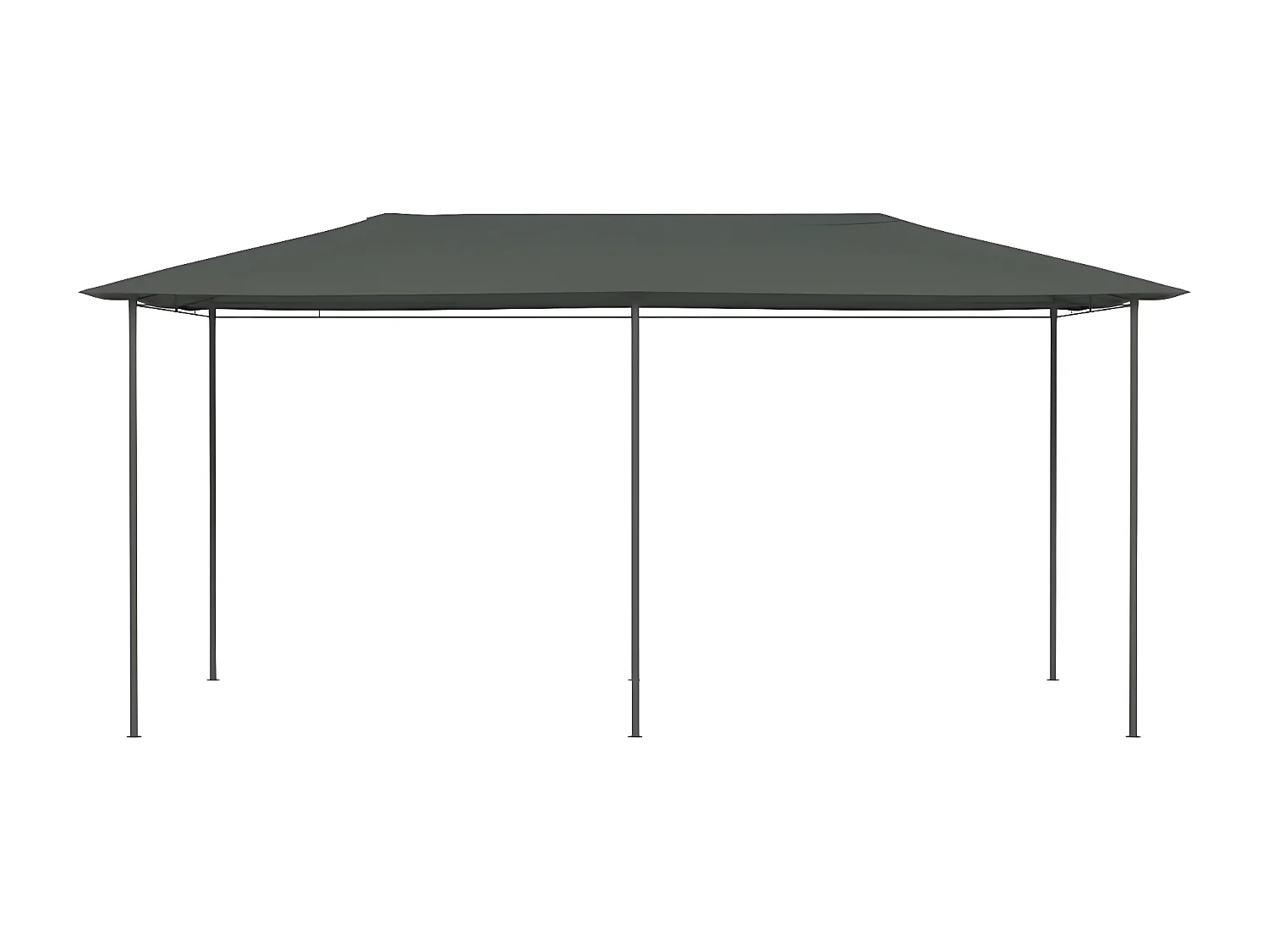 Gazebo - Tenda de recepção 2,98x5,3x2,59 m 160 g/m² antracite PT930428