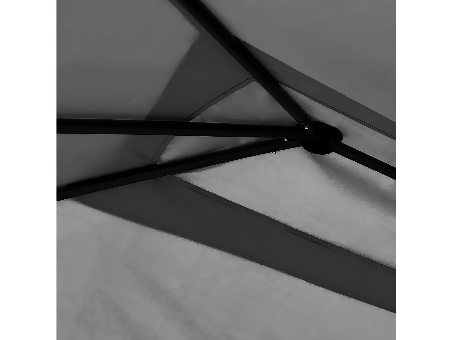 Gazebo - Tenda de recepção 2,98x5,3x2,59 m 160 g/m² antracite PT930428