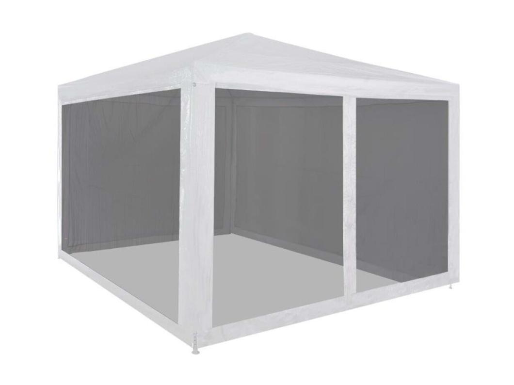 Carpa de celebraciones con 4 paredes de malla 3x3 m ES619288