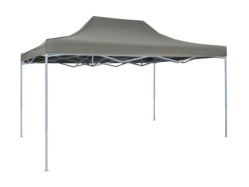 Tenda pop-up dobrável 3x4,5 m antracite PT947525