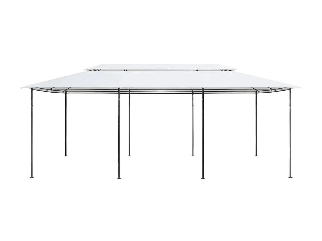 Tonnelle 600x298x270 cm Blanc 180 g/m² WVGQ7306