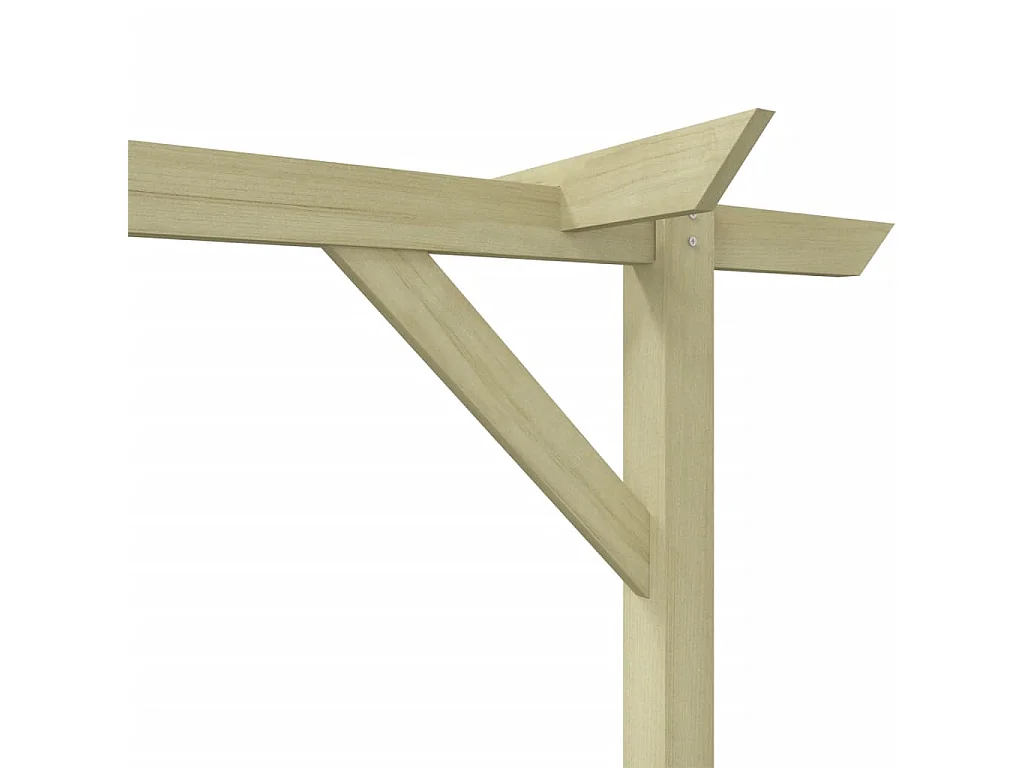 Pergola de jardin 400 x 40 x 205 cm Bois WVGQ1555