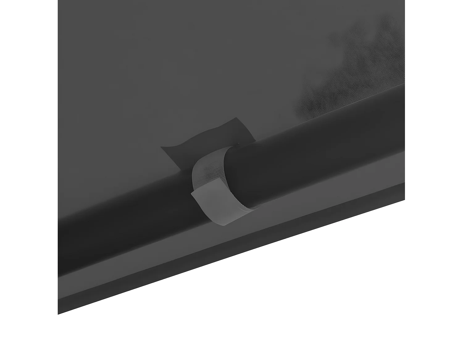 Tonnelle 4x4x3 m Anthracite 180 g/m² WVGQ2301