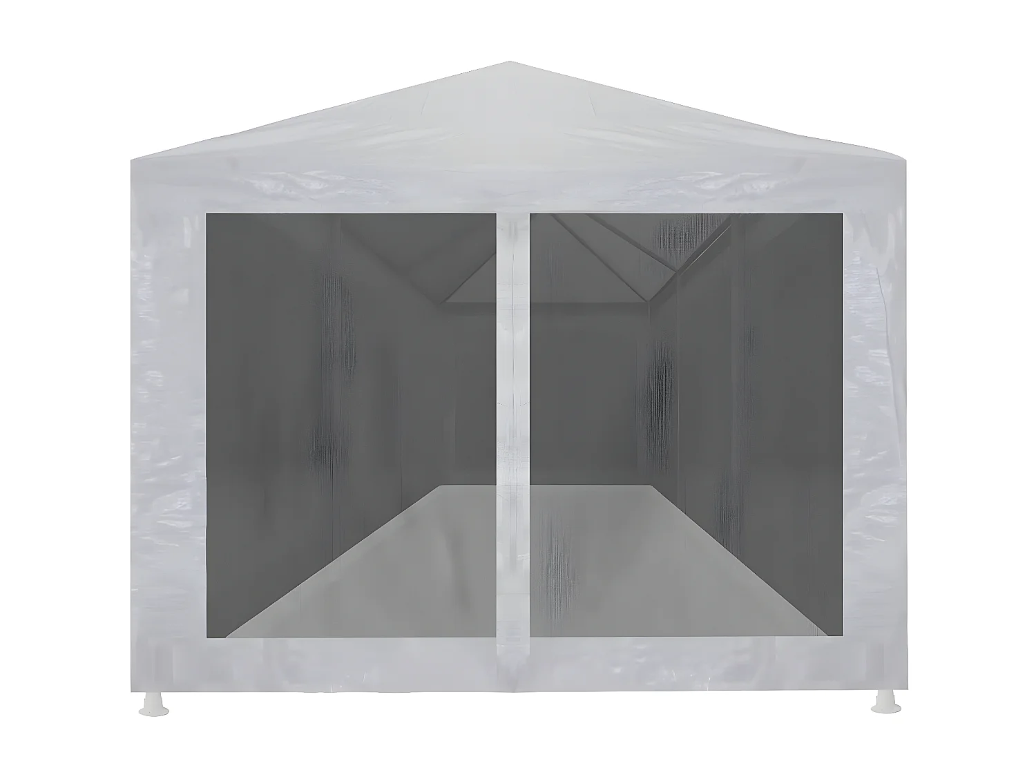 Partytent met 8 mesh zijwanden 9x3 m NL381306