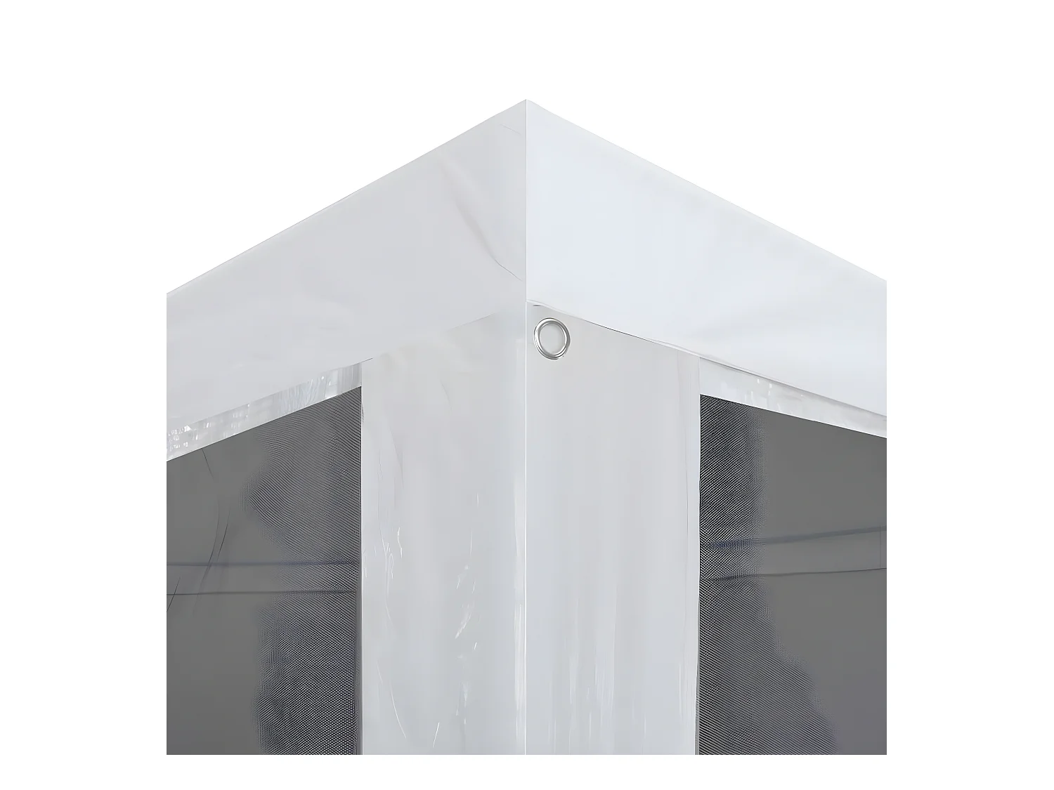 Partytent met 8 mesh zijwanden 9x3 m NL381306