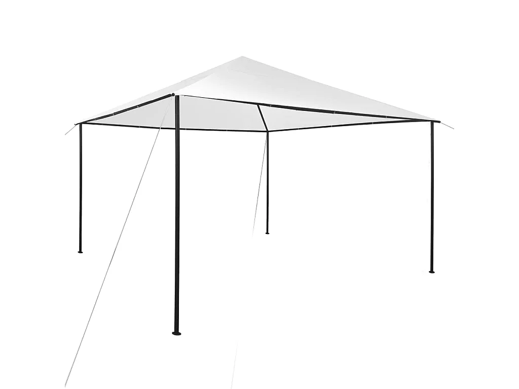 Prieel 180 g/m² 4x4x3 m wit NL163170