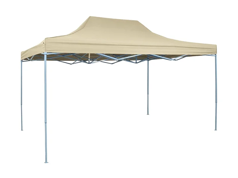 Vouwtent pop-up 3x4,5 m crèmewit NL299740