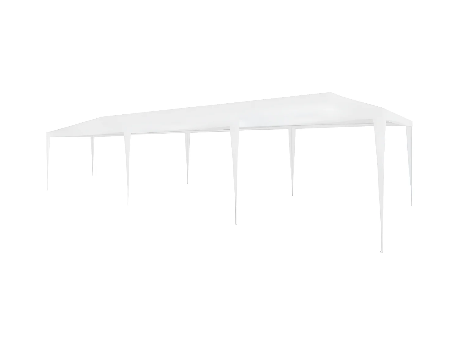 Tente de réception 3x9 m PE Blanc WVGQ5006